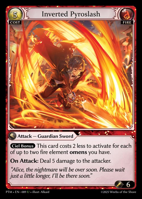 Inverted Pyroslash - Phantom Monarchs