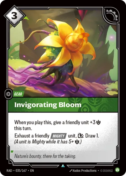 Invigorating Bloom - 035/167 - U Clam