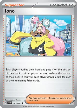 Iono - 080/091 - Paldean Fates 
