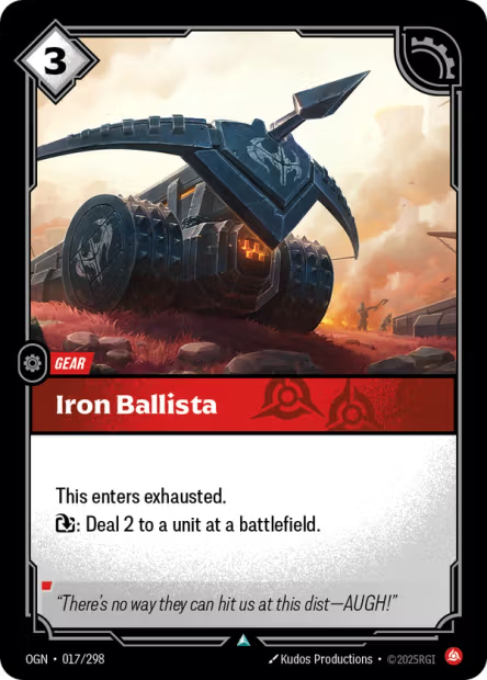 Iron Ballista - 017/298 - U Fury