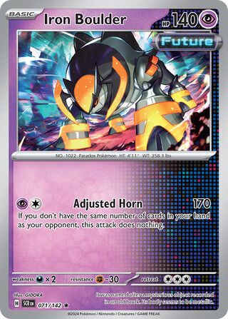 Iron Boulder - 071/142 - Stellar Crown