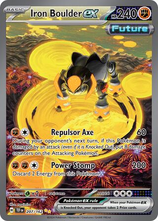 Iron Boulder ex - 207/162 - Temporal Forces
