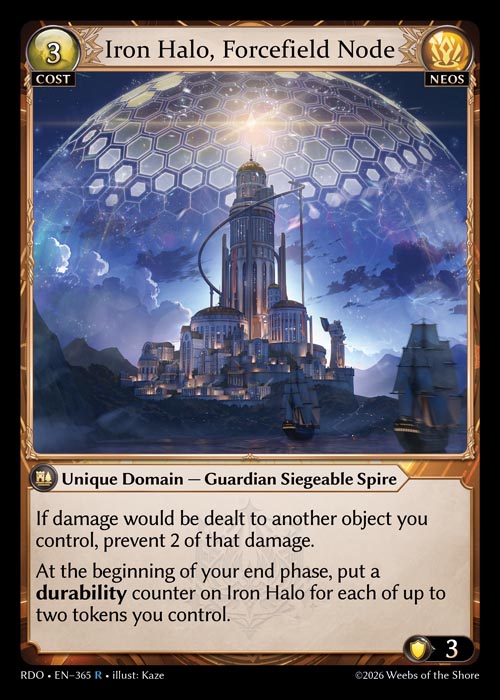 Iron Halo, Forcefield Node - Radiant Origins - R Neos
