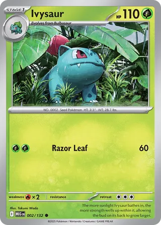 Ivysaur - 003/132 - Mega Evolution