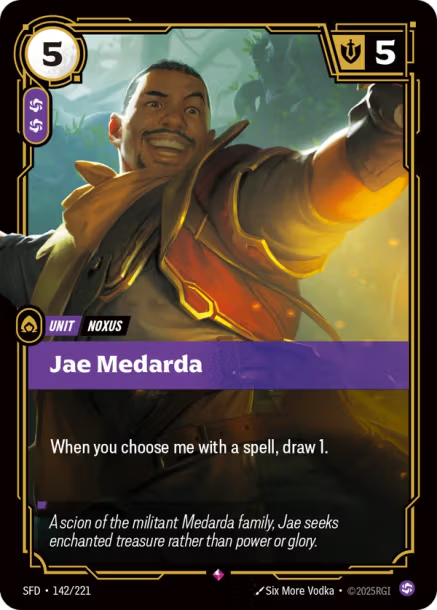 Jae Medarda - 142/221 - R Chaos