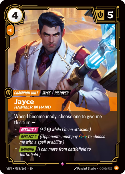 Jayce, Hammer in Hand - 088/166 - R Body