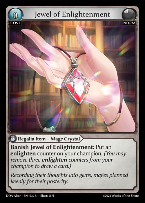 Jewel of Enlightenment - Dawn of Ashes