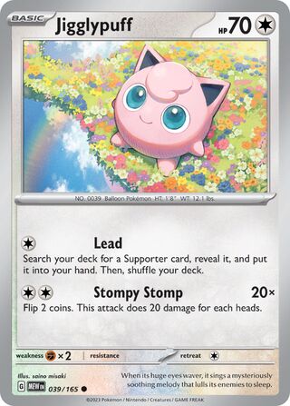 Jigglypuff - 039/165 - 151 