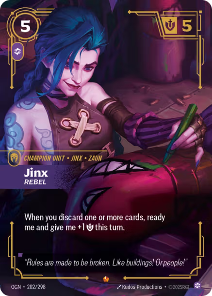 Jinx, Rebel - 202/298 - Epic Chaos