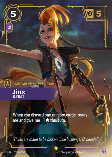 Jinx, Rebel - 202a/298 - Epic Chaos - Alternative Art