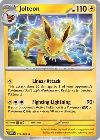 Jolteon - 135/165 - 151 