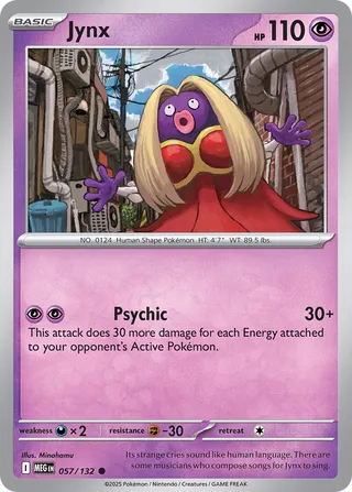Jynx - 057/132 - Mega Evolution