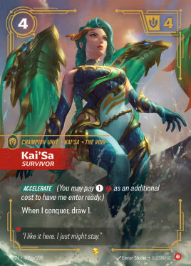 Kai'Sa, Survivor - 039a/298 - E Fury - Alternative Art