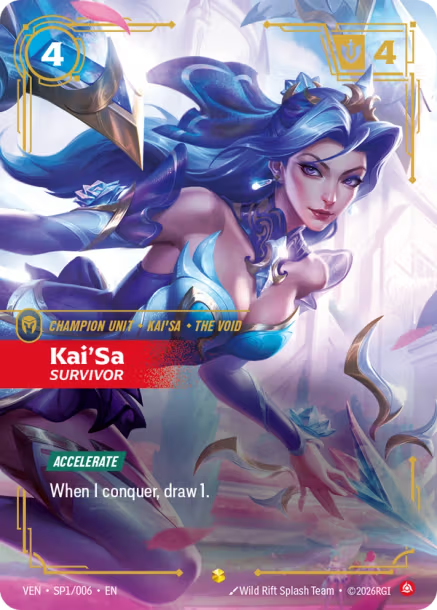 Kai'Sa, Survivor - SP1/006 - Epic Fury