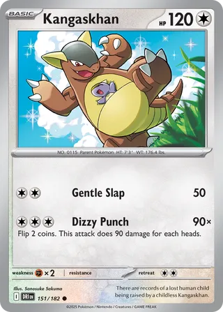Kangaskhan - 151/182 - Destined Rivals