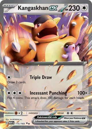 Kangaskhan ex - 115/165 - 151