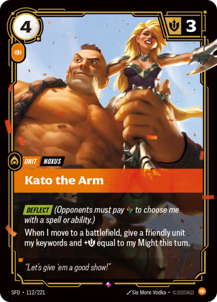 Kato the Arm - 112/221 - R Body