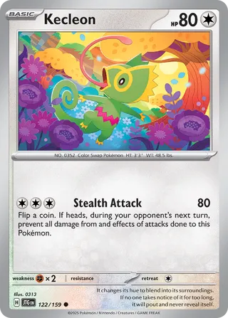 Kecleon - 122/159 - Journey Together