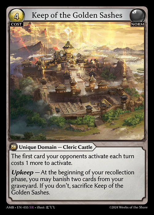 Keep of the Golden Sashes - Mortal Ambition -  SR Norm