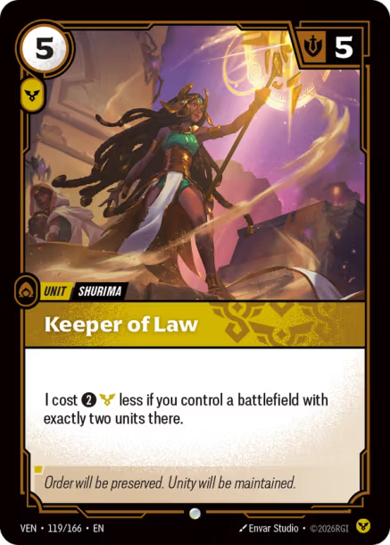 Keeper of Law - 119/166 - C Order