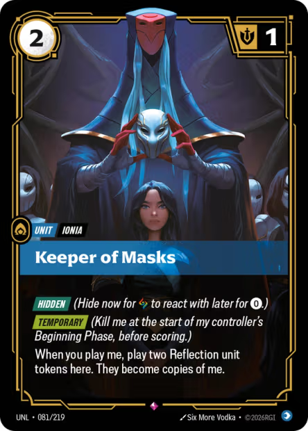 Keeper of Masks - 081/219 - R Mind