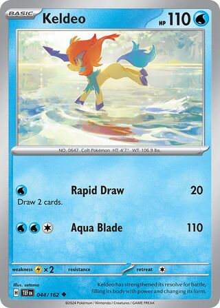 Keldeo - 044/162 - Temporal Forces 