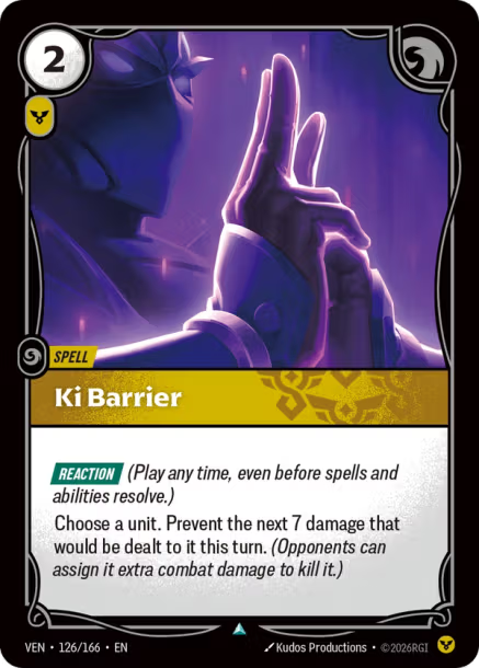 Ki Barrier - 126/166 - U Order
