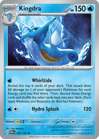 Kingdra - 032/182 - Paradox Rift 