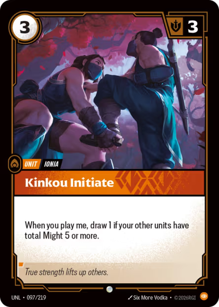 Kinkou Initiate - 097/219 - C Body