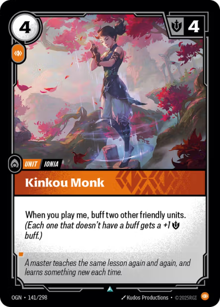Kinkou Monk - 141/298 - U Body