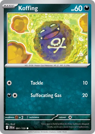 Koffing - 091/159 - Journey Together