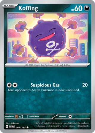 Koffing - 109/165 - 151 