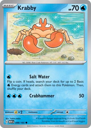 Krabby - 098/165 - 151 