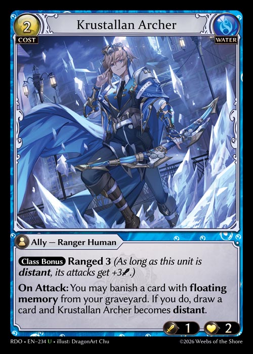 Krustallan Archer - Radiant Origins - U Water