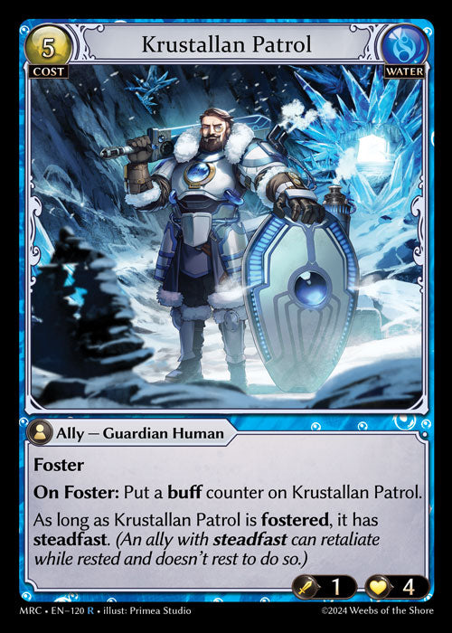 Krustallan Patrol - Mercurial Heart -  R Water