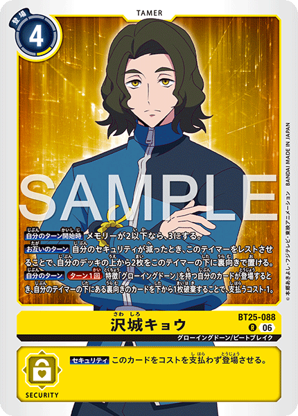 Kyo Sawashiro - BT25-088