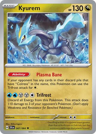 Kyurem - 047/064 - Shrouded Fable 