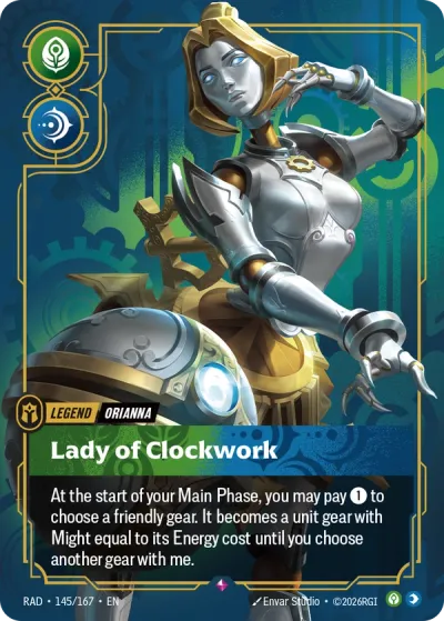 Lady of Clockwork - 145/167 - R Legend