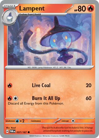 Lampent - 037/167 - Twilight Masquerade 