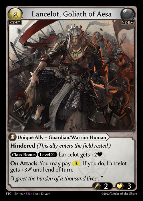 Lancelot, Goliath of Aesa - Fractured Crown - SR Norm