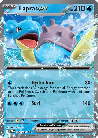 Lapras ex - 022/088 - Perfect Order