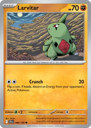 Larvitar - 080/159 - Journey Together