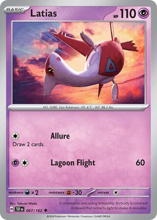 Latias - 067/162 - Temporal Forces 