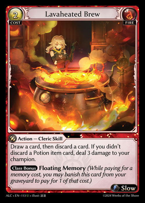Lavaheated Brew - Alchemical Revolution -  U Fire