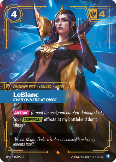 LeBlanc, Everywhere at Once - 090/219 - E Mind