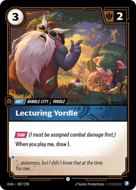 Lecturing Yordle - 087/298 - C Mind