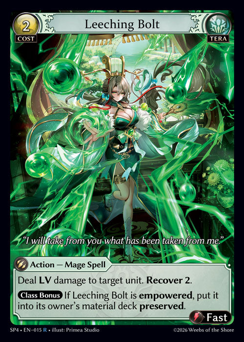 Leeching Bolt - Supporter Pack 4