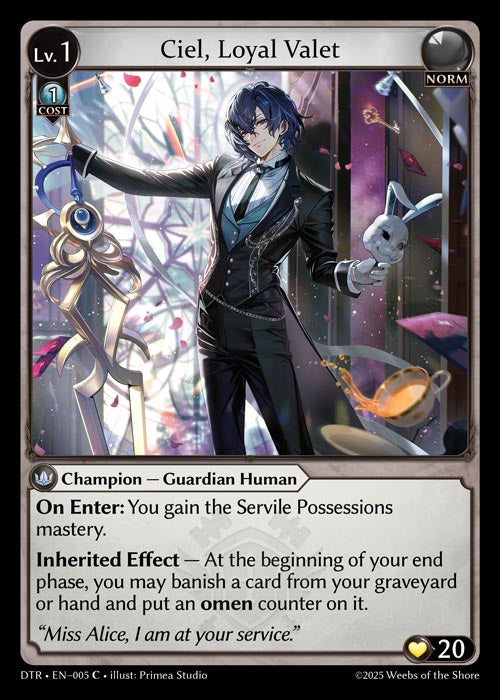 Ciel, Loyal Valet - Distorted Reflections C Norm