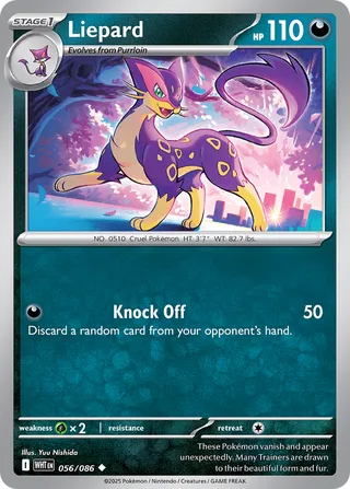 Liepard - 056/086 - White Flare