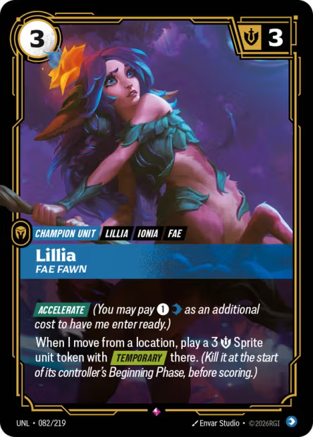 Lillia, Fae Fawn - 082/219 - R Mind